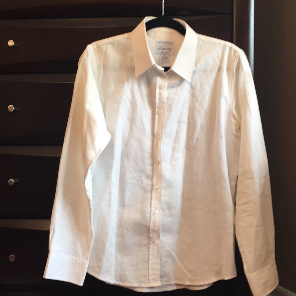 Women Nantucket Brand linen/cotton blouse